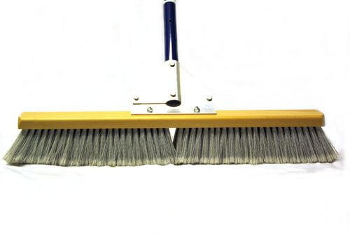 24" Dou Broom with 60" Ergonomic Blue Handle
