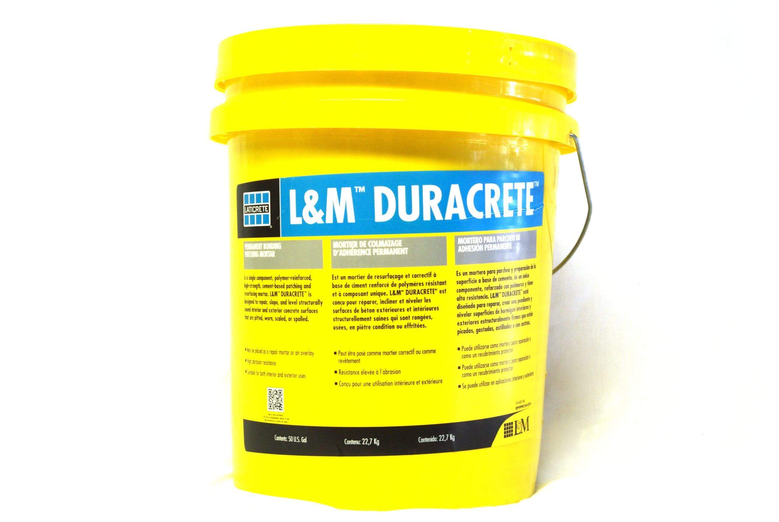 Laticrete: L&M Duracrete