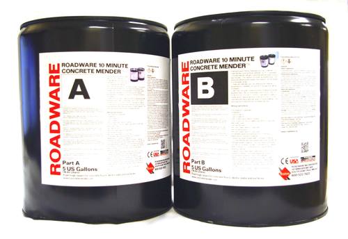 Roadware 10 Minute Concrete Mender (10 Gallon Kit)