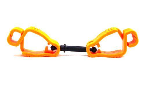 Orange Safety Glove Clips