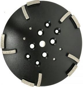 10-Segment Diamond Grinding Plate (Hard Bond)