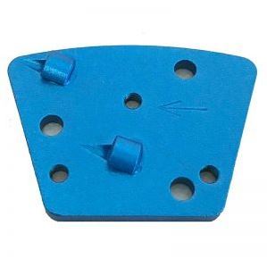 2 Quarter Round PCD Diamond Trapezoid Without Segment Bolt-On