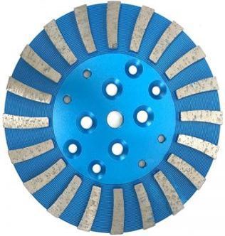 20-Segment Tornado Diamond Grinding Plate (Medium Bond)