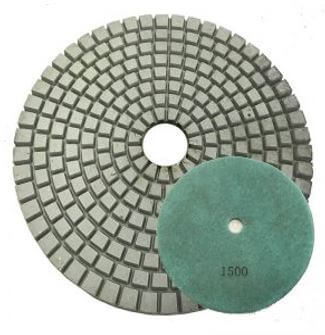 7" Hand-Held Resin Polishing Pad (White)