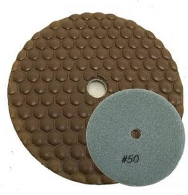 7″ Honeycomb Hand-Held Resin Polishing Pad