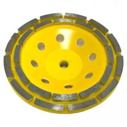 7" Double Row Cup Wheel for Grinding