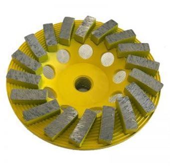 4" Spiral Diamond Cup Wheel