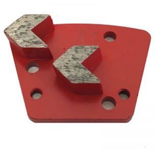 Diamond Trapezoid Bolt-On Double Arrow Segment (Medium Bond)