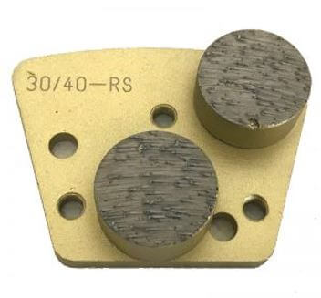 Diamond Trapezoid Bolt-On Double Round Segment (Extreme Soft Bond)