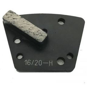 Diamond Trapezoid Bolt-On Single Bar Segment (Hard Bond)