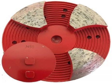 Alternative to Husqvarna Parts & STI Tooling: ITS 4-Seg Beveled Twister Puck