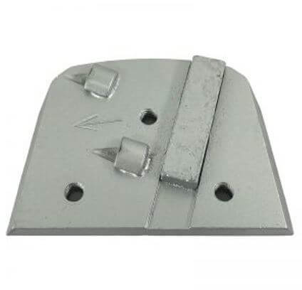 Alternative to Edco, Lavina, and Onfloor Parts: Slim Fit Double Quarter Round PCD w/ Segment Bar