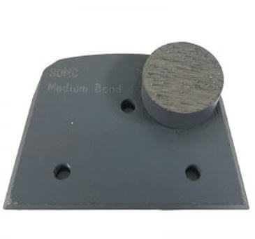 Alternative to Edco, Lavina, and Onfloor Parts: Slim Fit Single Round Button (Medium Bond)
