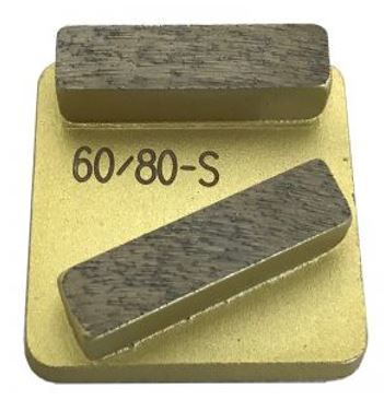 Diteq/Husqvarna Type Double Bar Segment (Soft Bond)