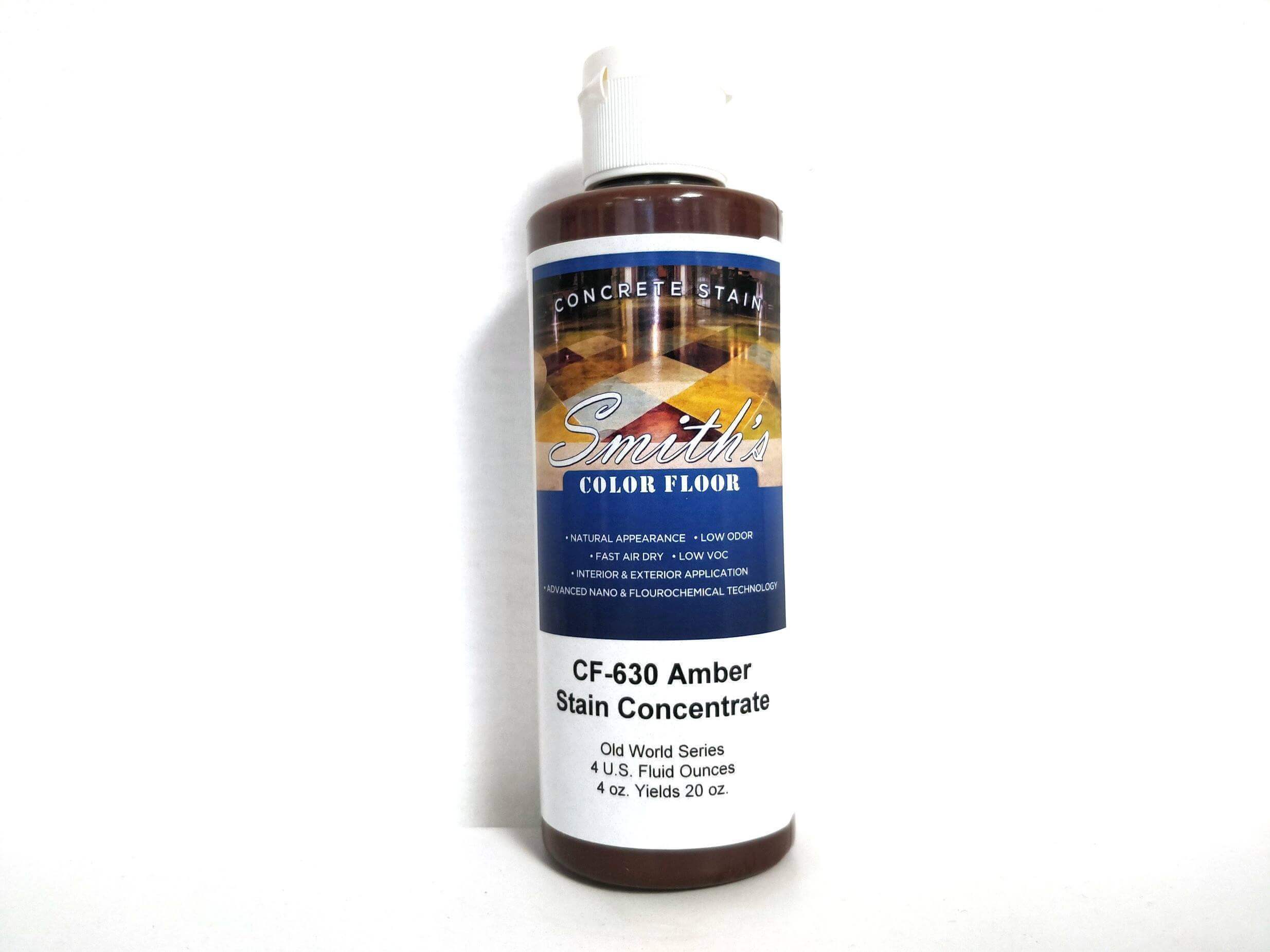 Colors for Concrete Stain: Amber (4 Oz)