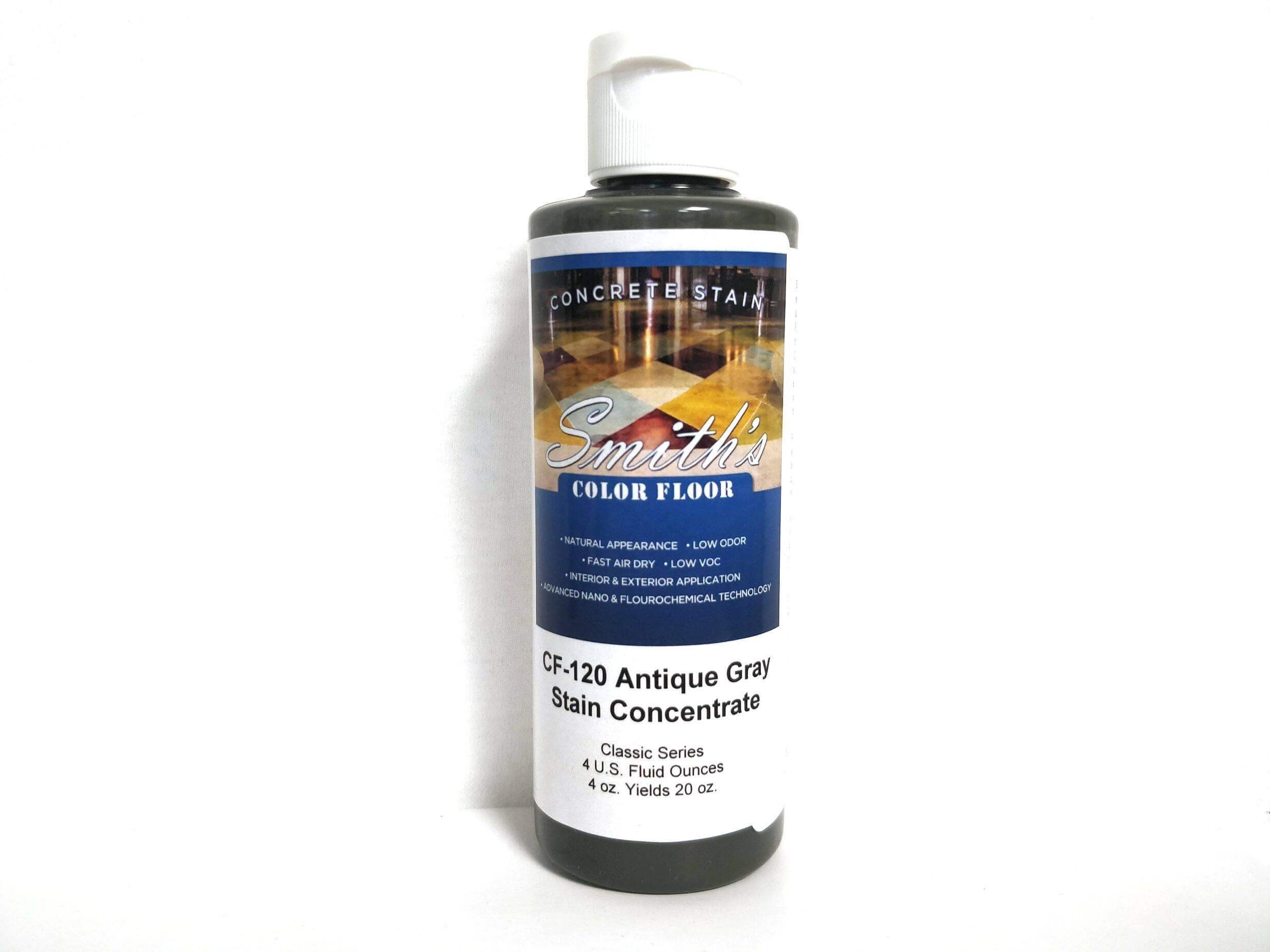 Colors for Concrete Stain: Antique Gray (4 Oz)