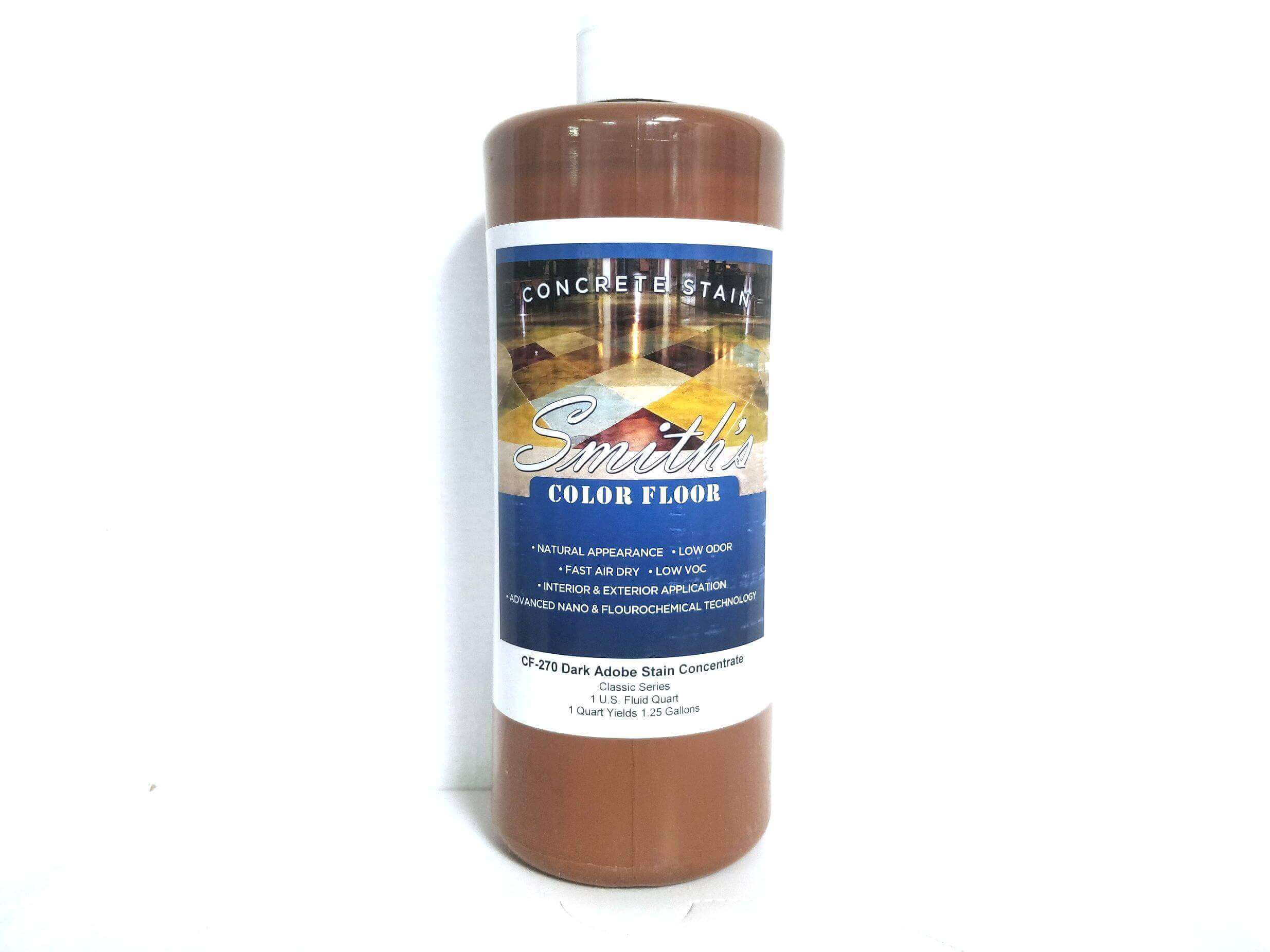 Colors for Concrete Stain: Dark Adobe (1 Qt)