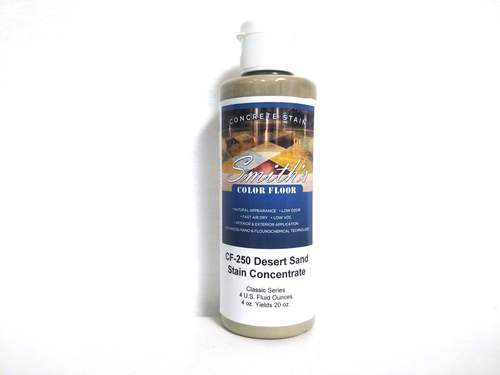 Colors for Concrete Stain: Desert Sand (4 Oz)