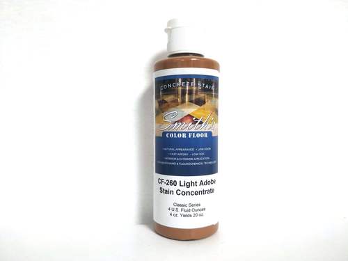 Colors for Concrete Stain: Light Adobe (4 Oz)