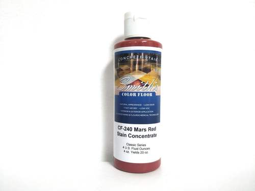 Colors for Concrete Stain: Mars Red
