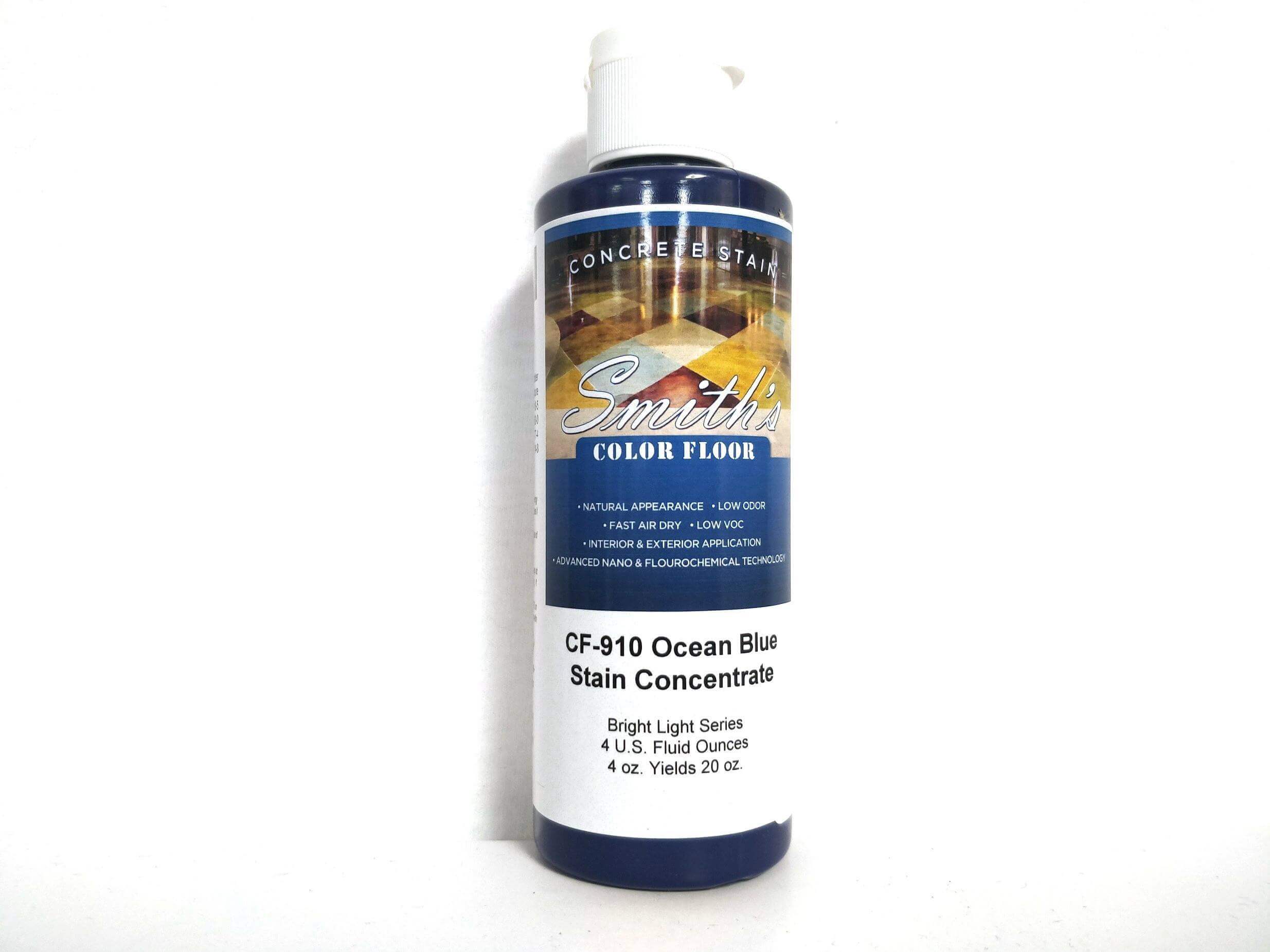 Colors for Concrete Stain: Ocean Blue