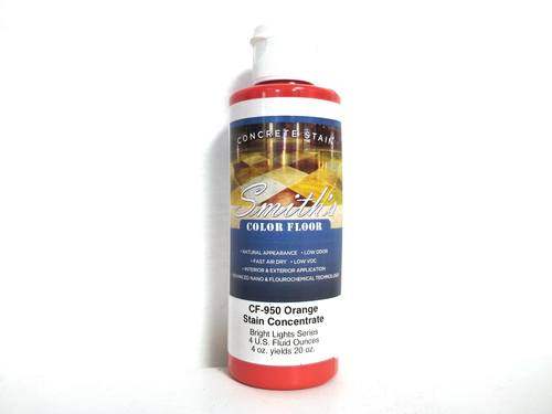 Colors for Concrete Stain: Orange