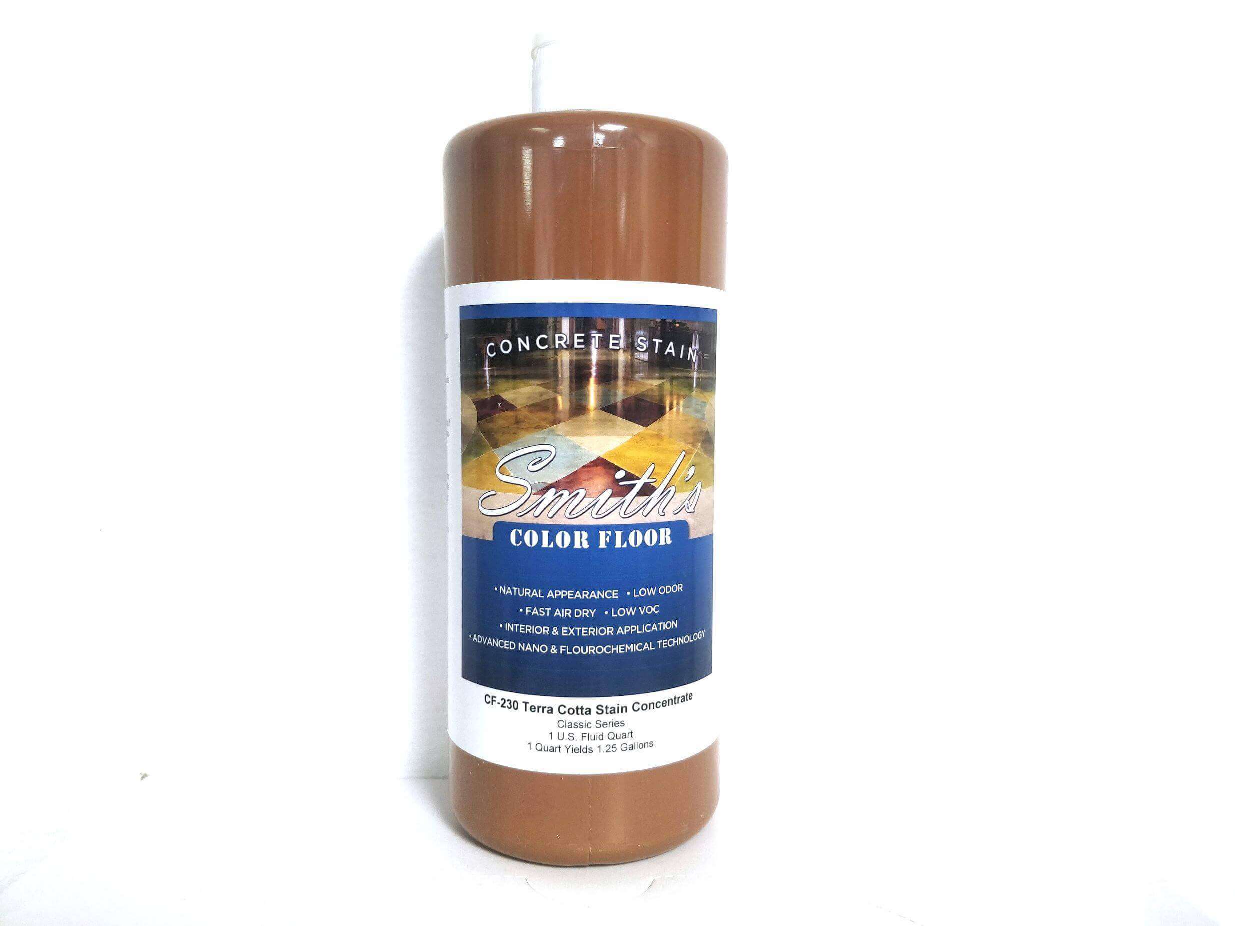 Colors for Concrete Stain: Terra Cotta (1 Qt)
