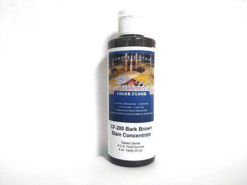 Colors for Concrete Stain: Bark Brown (4 Oz)