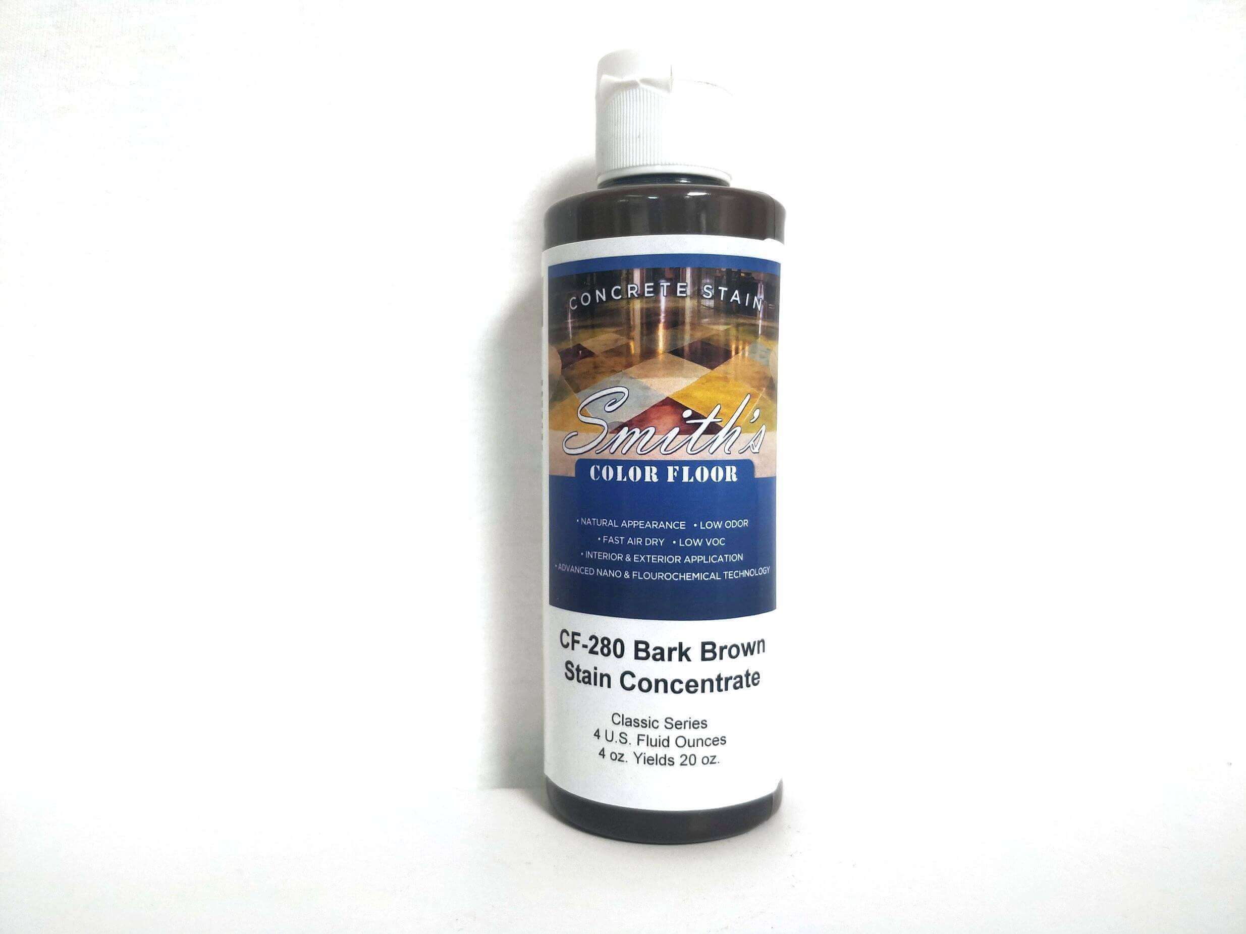 Colors for Concrete Stain: Bark Brown (4 Oz)
