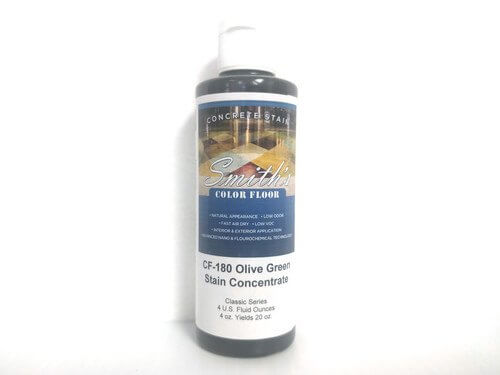 Colors for Concrete Stain: Olive Green
