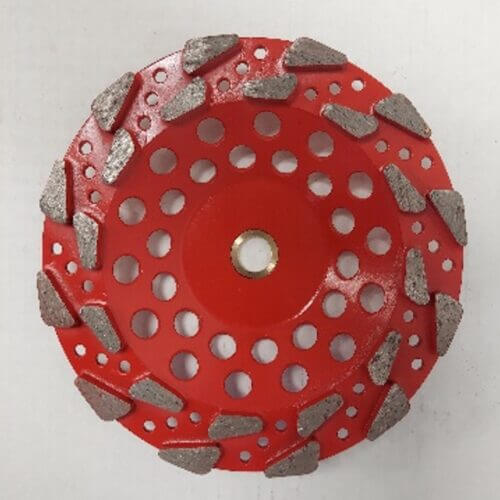Cup Wheels for Grinding: Tear Drop (Threaded)
