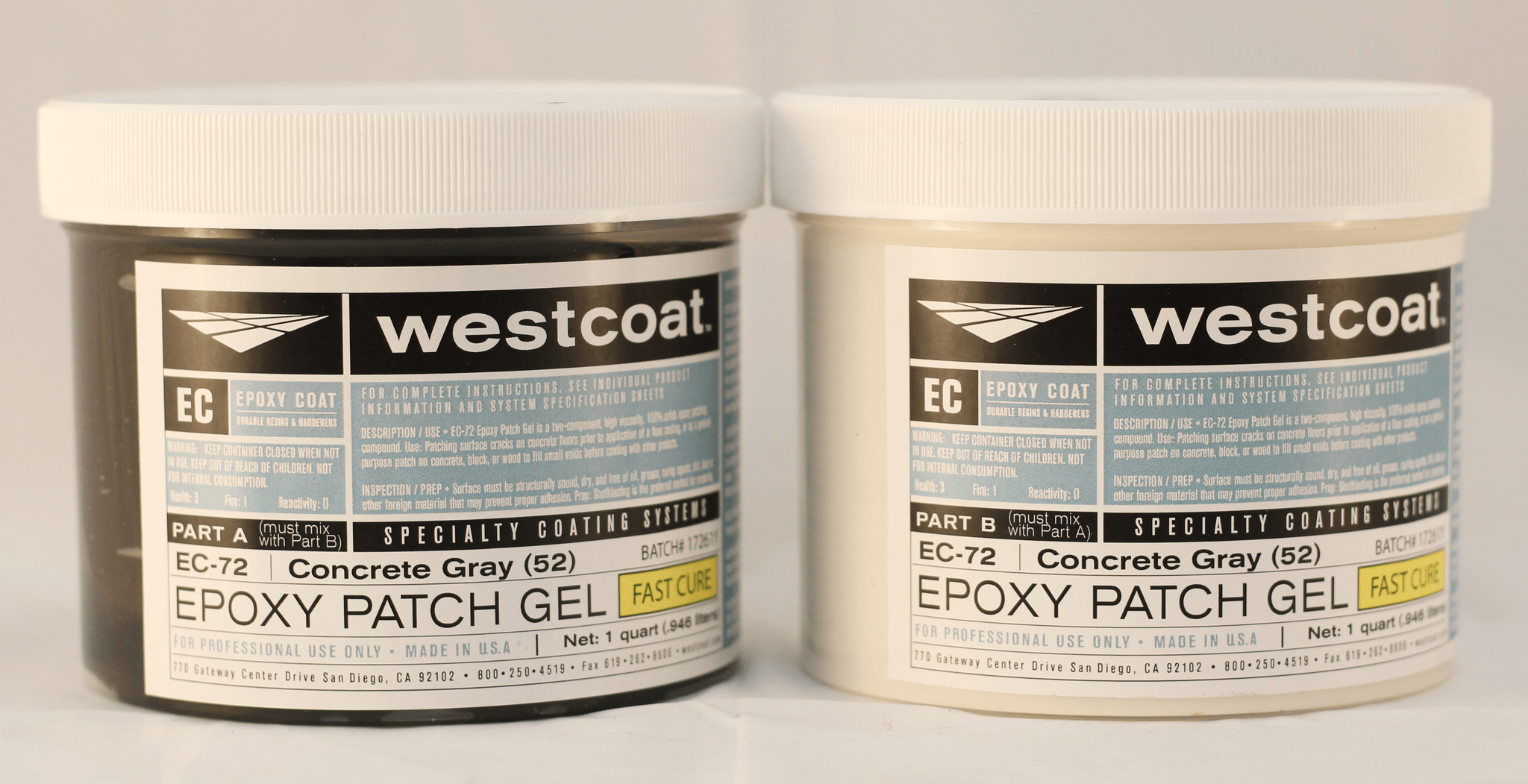 Westcoat Cove Gel (1.5 Gal)