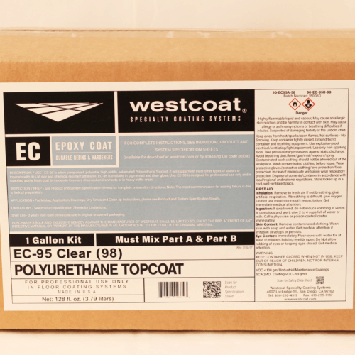 Westcoat Polyurethane Topcoat (1 Gal)