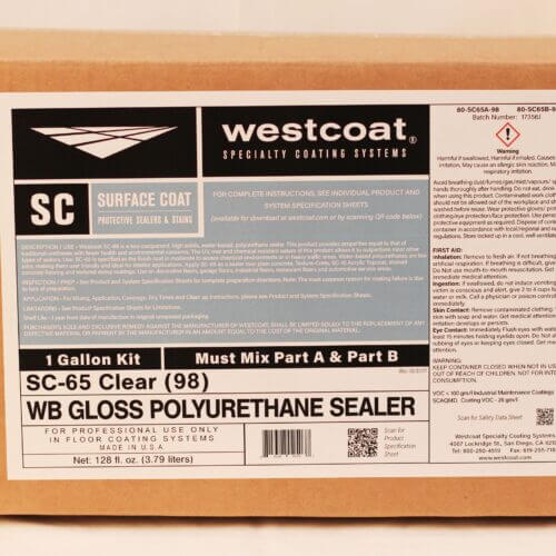 Westcoat WB Polyurethane (1 Gal)