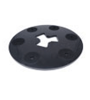 12" Stand-Up Grinder Tooling Holder (Plastic - 3" Velcro Flush)