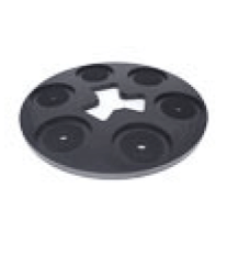 12" Stand-Up Grinder Tooling Holder (Plastic - 3" Velcro Recessed)
