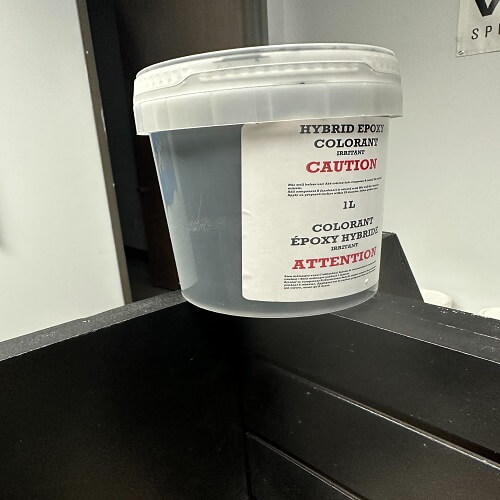 Resins: Tex Tuff Black Pigment