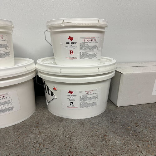 Resins: Tex Tuff Epoxy 100 (Almond)