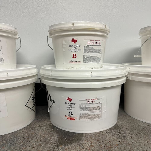 Resins: Tex Tuff Epoxy 100 (Grey)